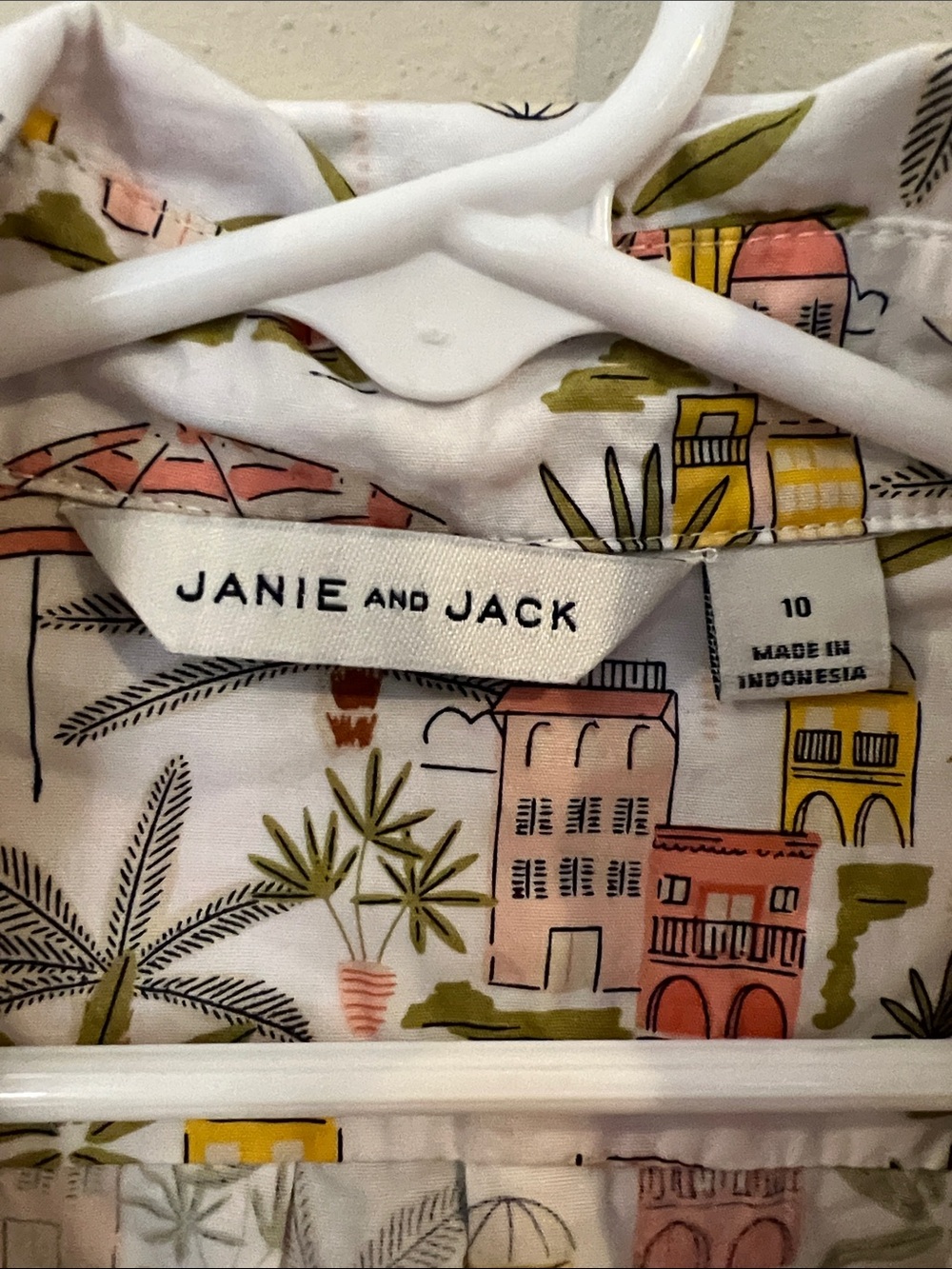 Janie and Jack boys size 10 button down shirt - Picture 3 of 3
